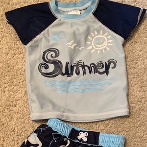 Boys 2 piece bathing suit